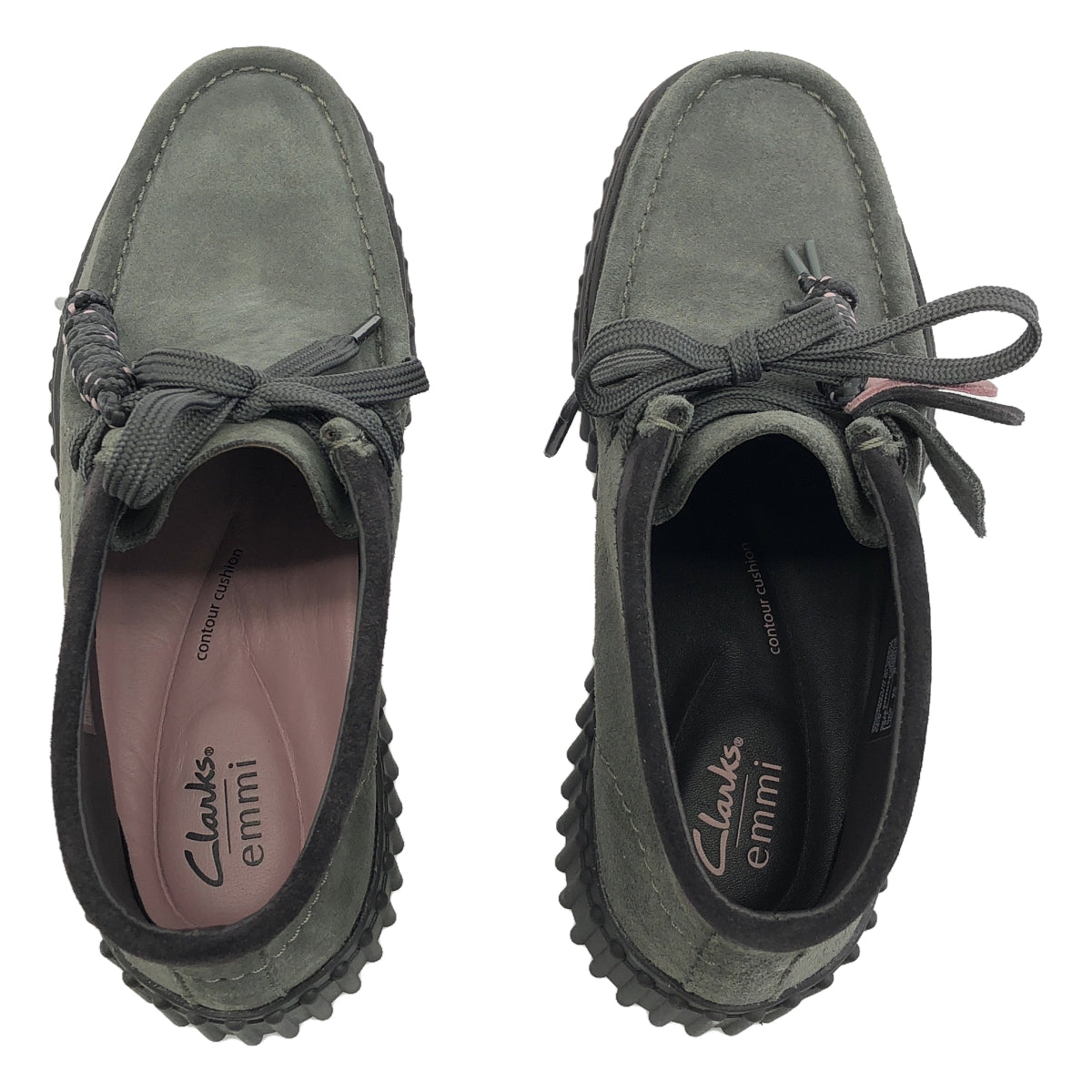 clarks / Clarks | ×emmi / Torhill Moss suede shoes | 38 | Grey | Women's