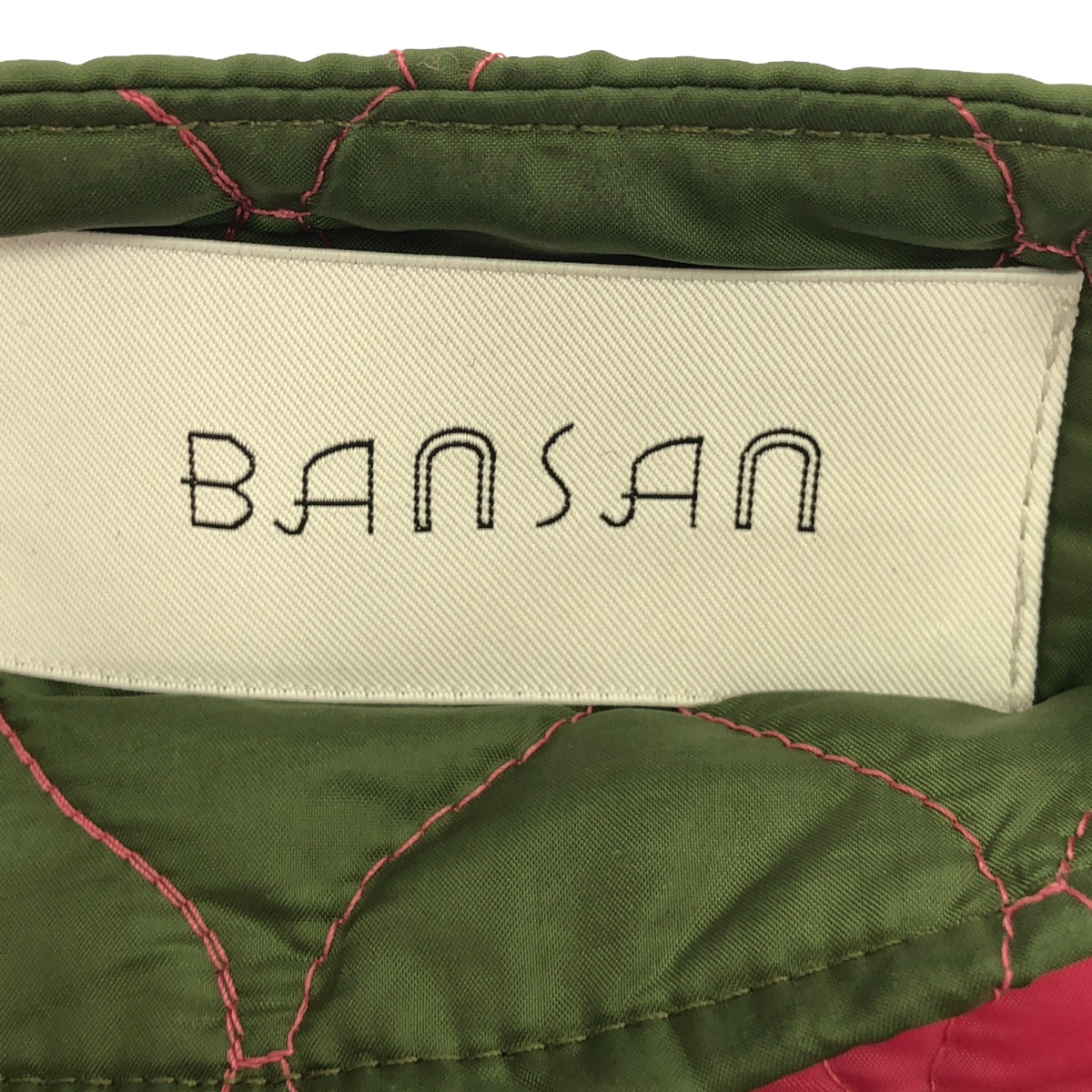 BANSAN | Thermal quilted switching top pullover | ONE | Women's