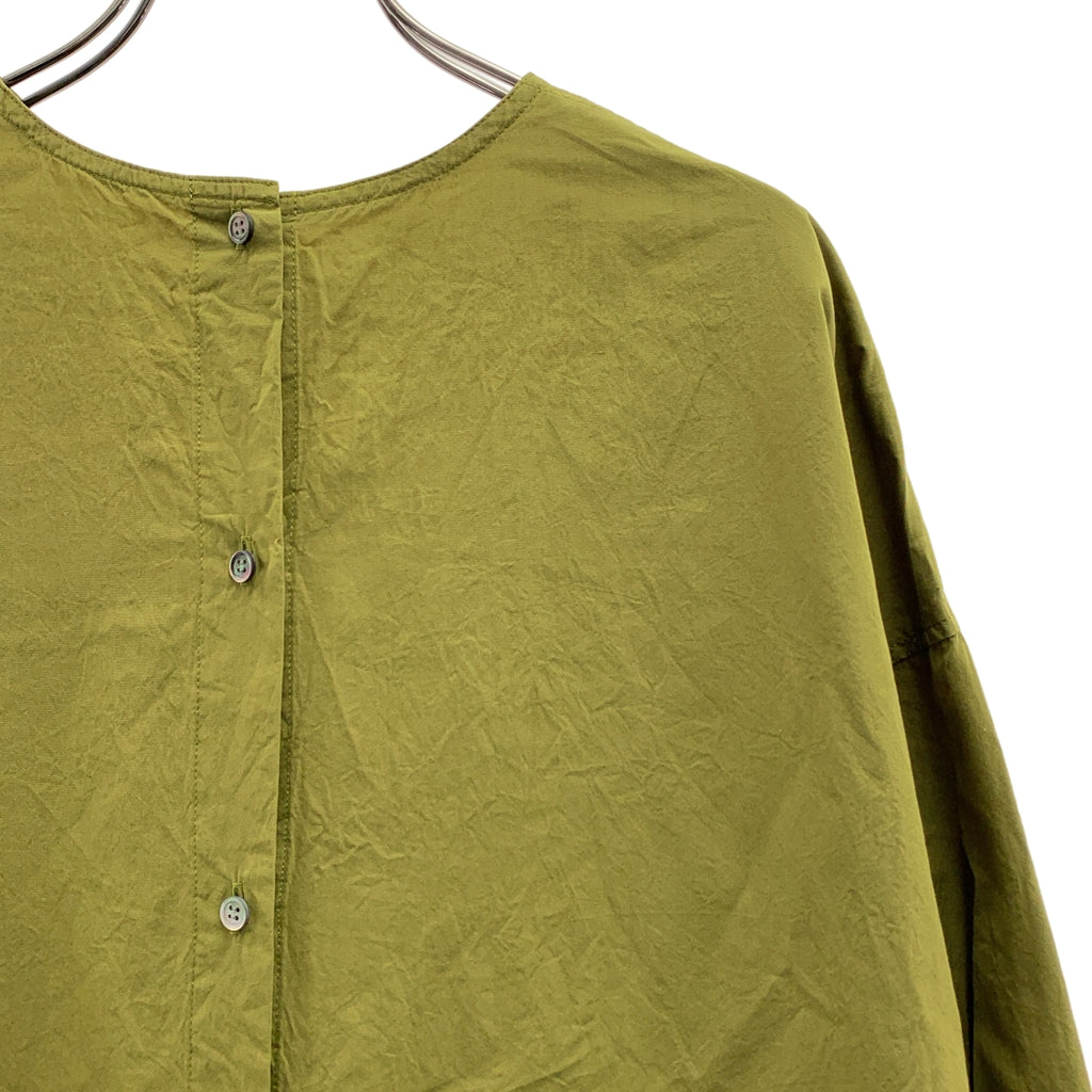 GALERIE VIE / ギャルリーヴィー | 2023AW | コットンシルクウェザー クルーネックワンピース | F | レディース