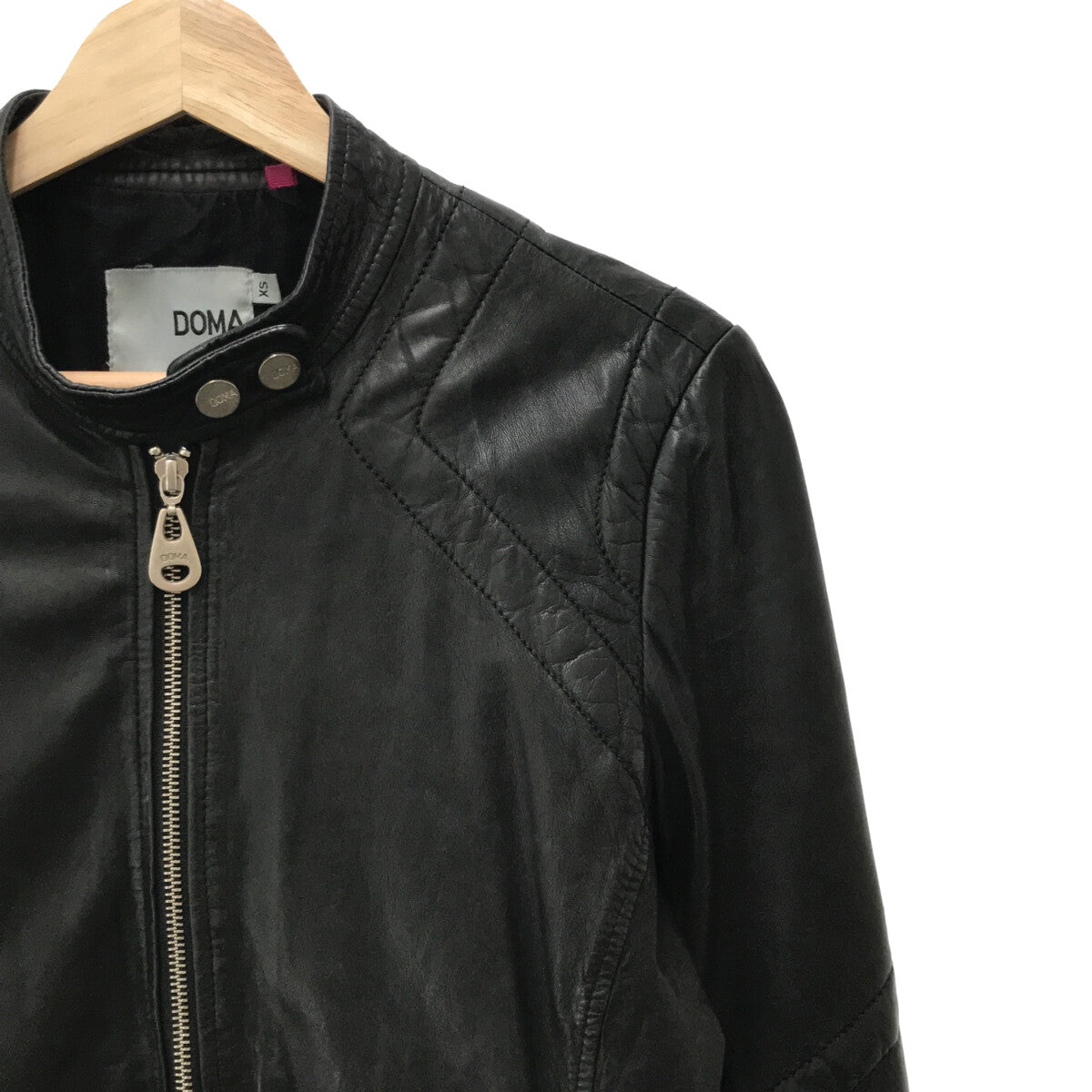 DOMA | Sheepskin Leather Jacket | XS | Black | Women's