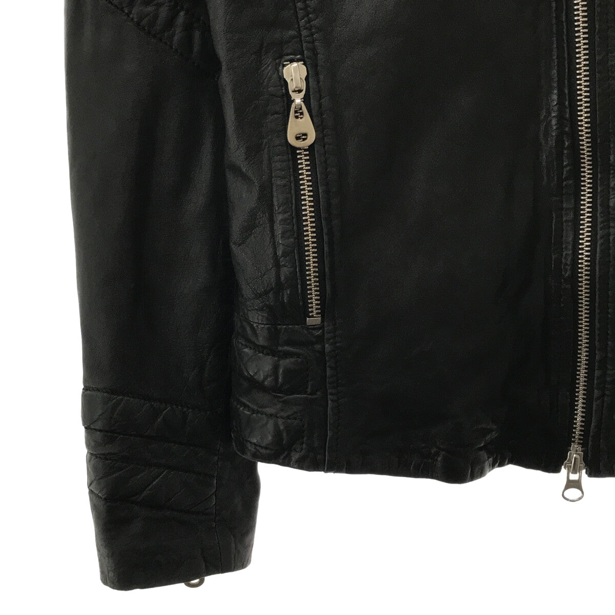 DOMA | Sheepskin Leather Jacket | XS | Black | Women's