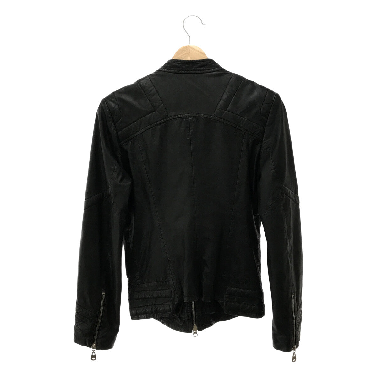 DOMA | Sheepskin Leather Jacket | XS | Black | Women's