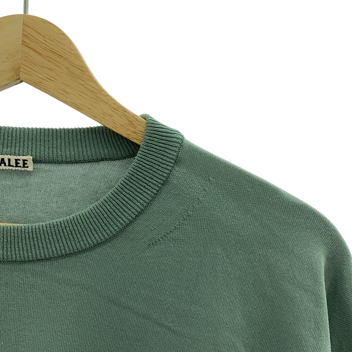 AURALEE / 오라리 | Super Hard Twist Knit P / O 슈퍼 하드 트위스트 니트 T 셔츠 | 5 | 남성