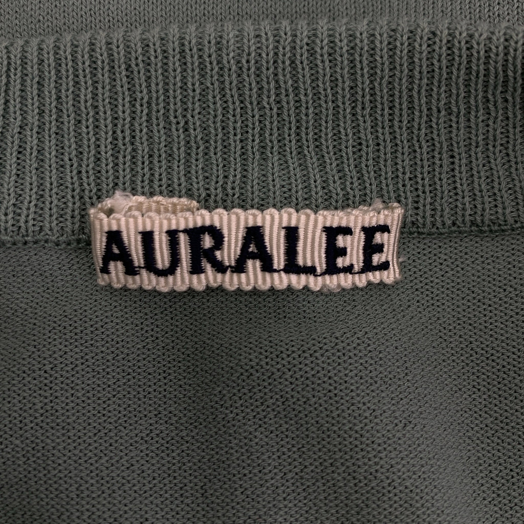 AURALEE / 오라리 | Super Hard Twist Knit P / O 슈퍼 하드 트위스트 니트 T 셔츠 | 5 | 남성