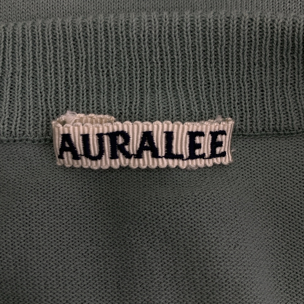 AURALEE / 오라리 | Super Hard Twist Knit P / O 슈퍼 하드 트위스트 니트 T 셔츠 | 5 | 남성