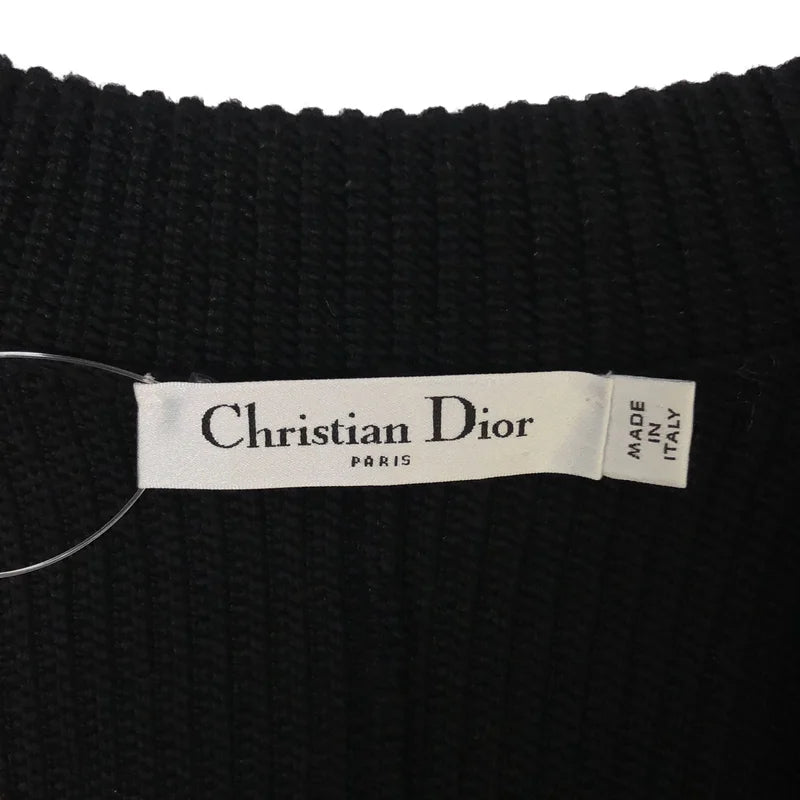 【美品】 Christian Dior / 크리스챤 디올 | BEE 울 더블 재킷 | 36 | 블랙 | 여성