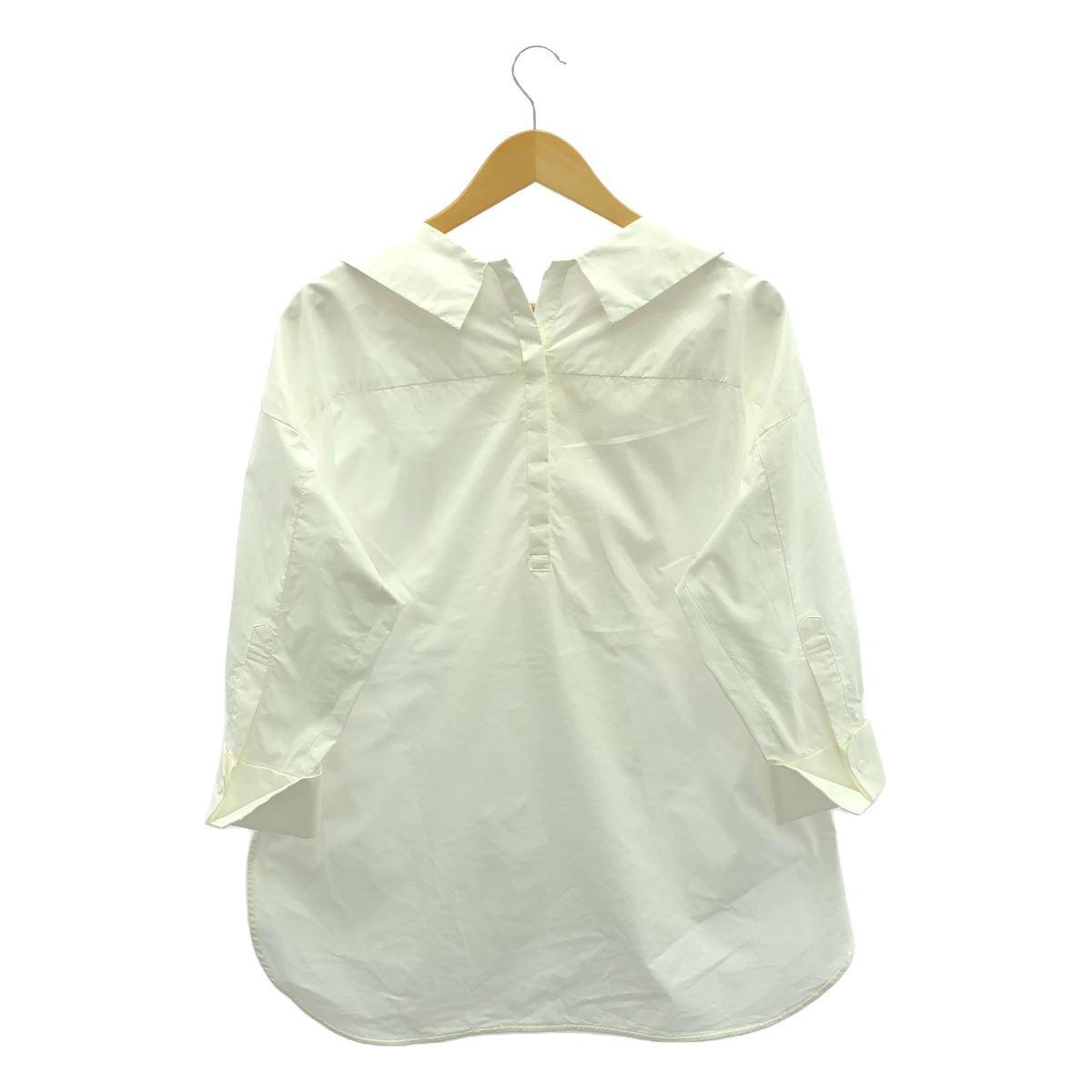 ENFOLD | Asymmetrical design shirt | 38 | White | Women's