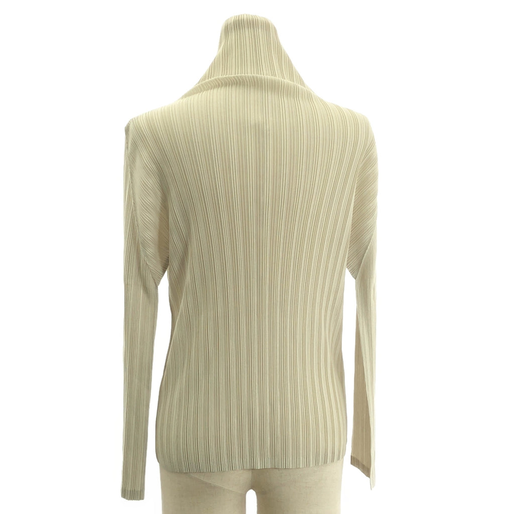 PLEATS PLEASE ISSEY MIYAKE / プリーツプリーズイッセイミヤケ | ハイネック プルオーバー トップス | 3 | カーキ | レディース