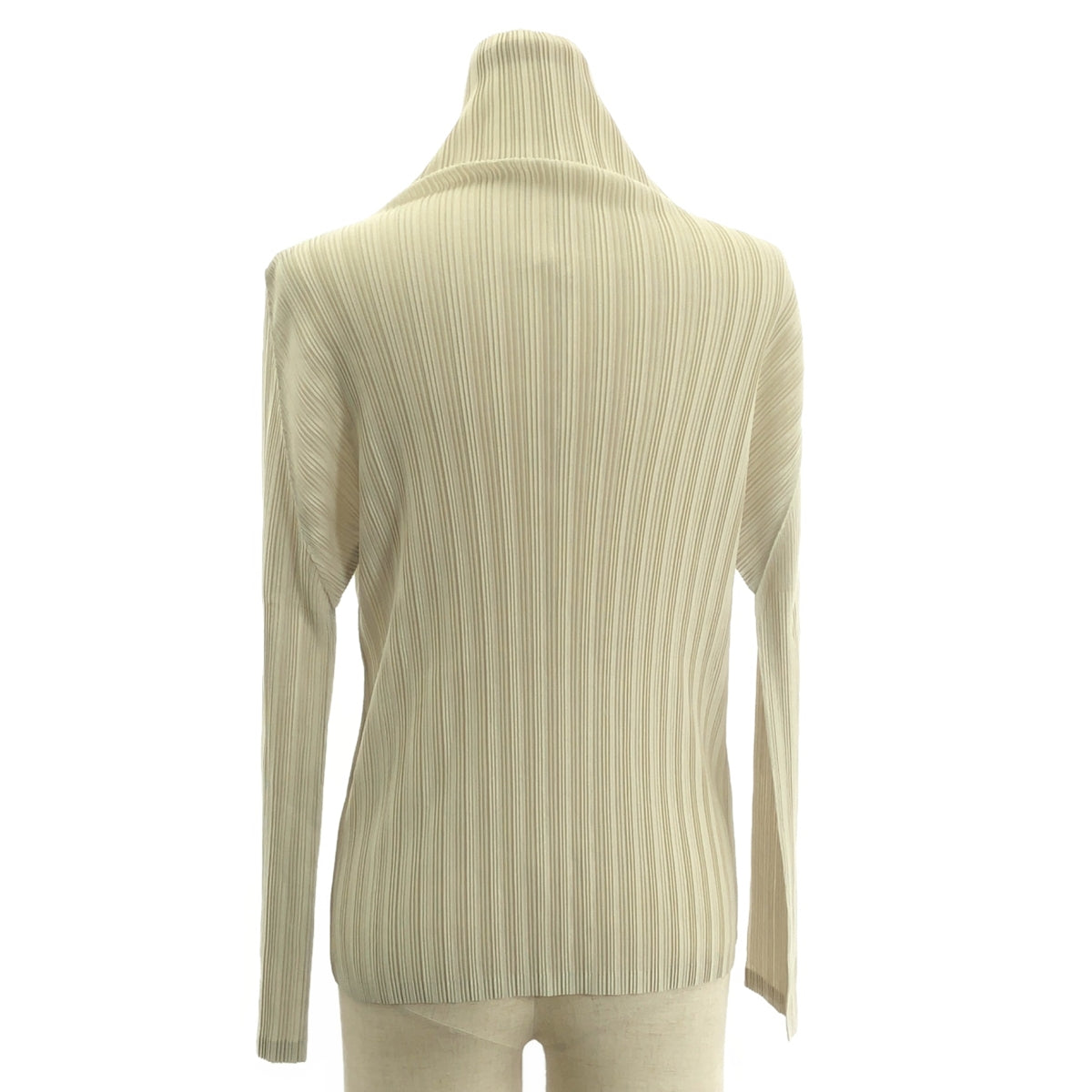 PLEATS PLEASE ISSEY MIYAKE / 플리츠 프리즈 이세이 미야케 | 하이넥 풀오버 탑스 | 3 | 카키 |