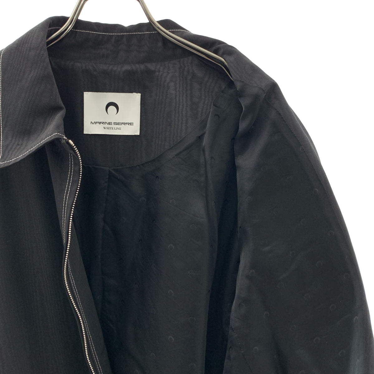 MARINE SERRE マリーンセル シングルライダースジャケット 18SS ジャケット | MARINE SERRE (Women) /マリーン セル | 三越伊勢丹