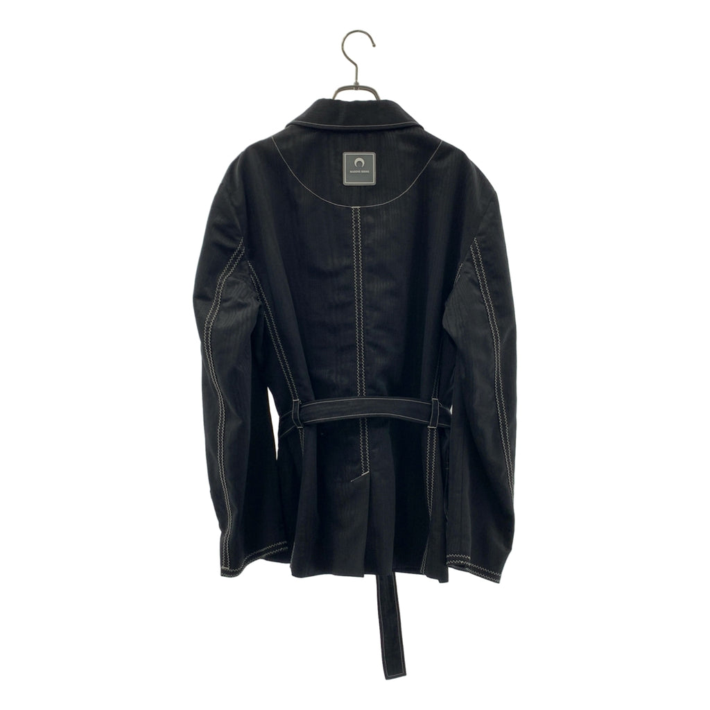 MARINE SERRE / 마린셀 | 스티치 블루존 재킷 |