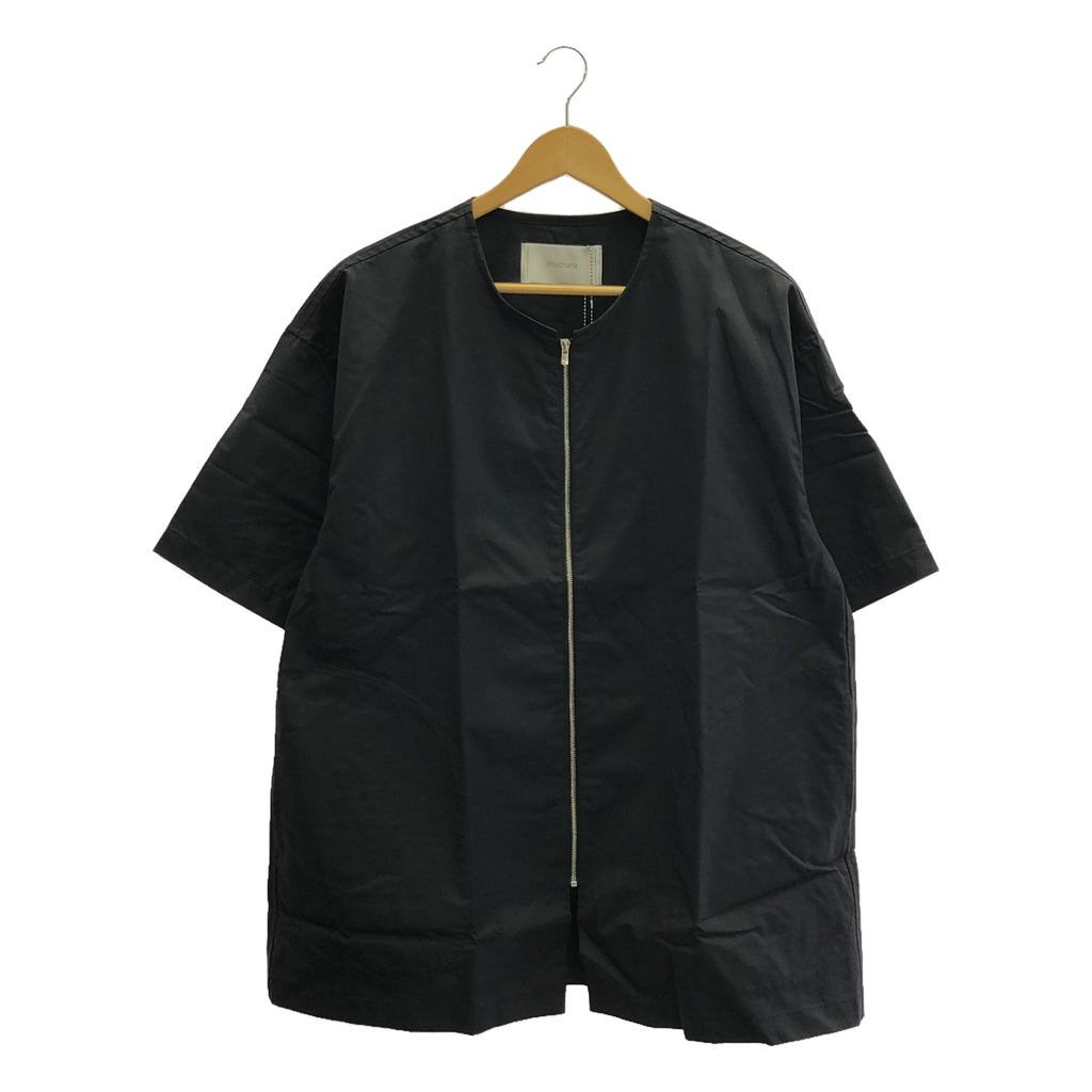 [新] prasthana / Prasthana | less shirt 短袖襯衫 | M |黑色 |男士