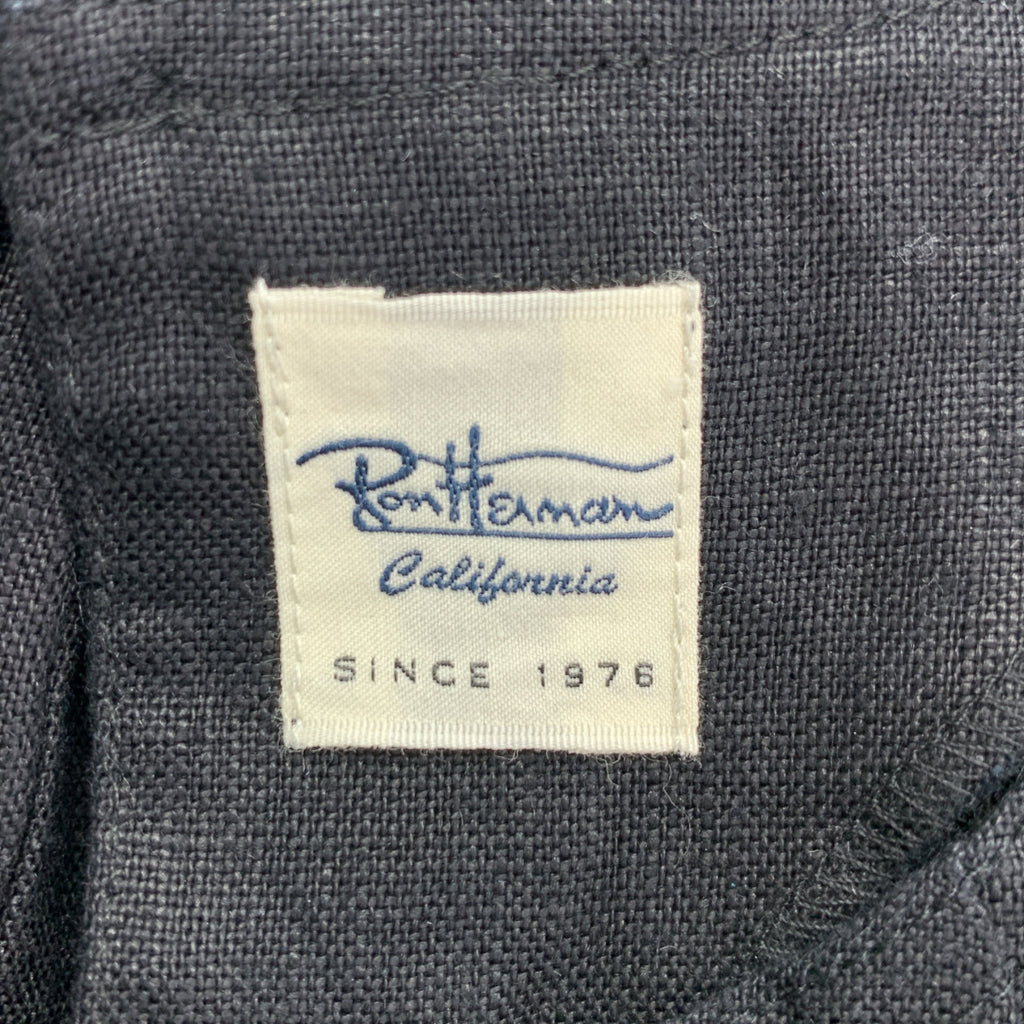 Ron Herman | 亞麻無袖連身裙，附側拉鍊口袋 | S碼 | 女款