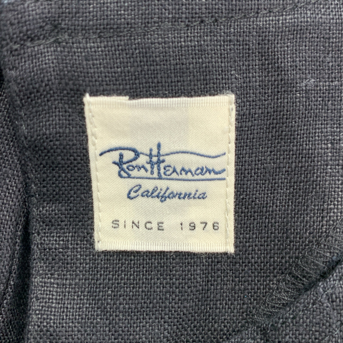 Ron Herman | 亞麻無袖連身裙，附側拉鍊口袋 | S碼 | 女款