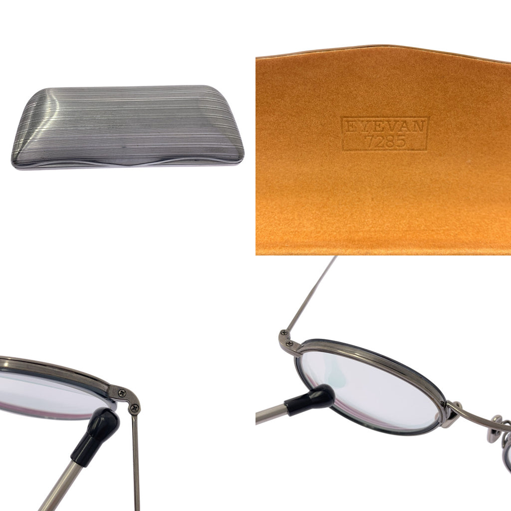 EYEVAN 7285 / 아이반7285 | 545 c.8013 TITANIUM 안경테 / 안경 | 블랙/실버