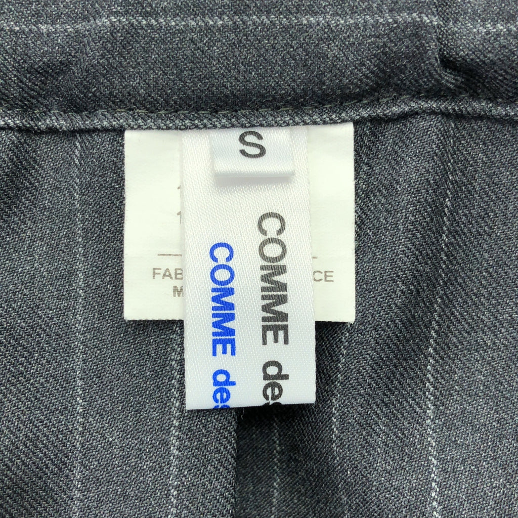 COMME des GARCONS | 褶飾粉筆條紋百褶休閒裙 | S 碼 | 女款