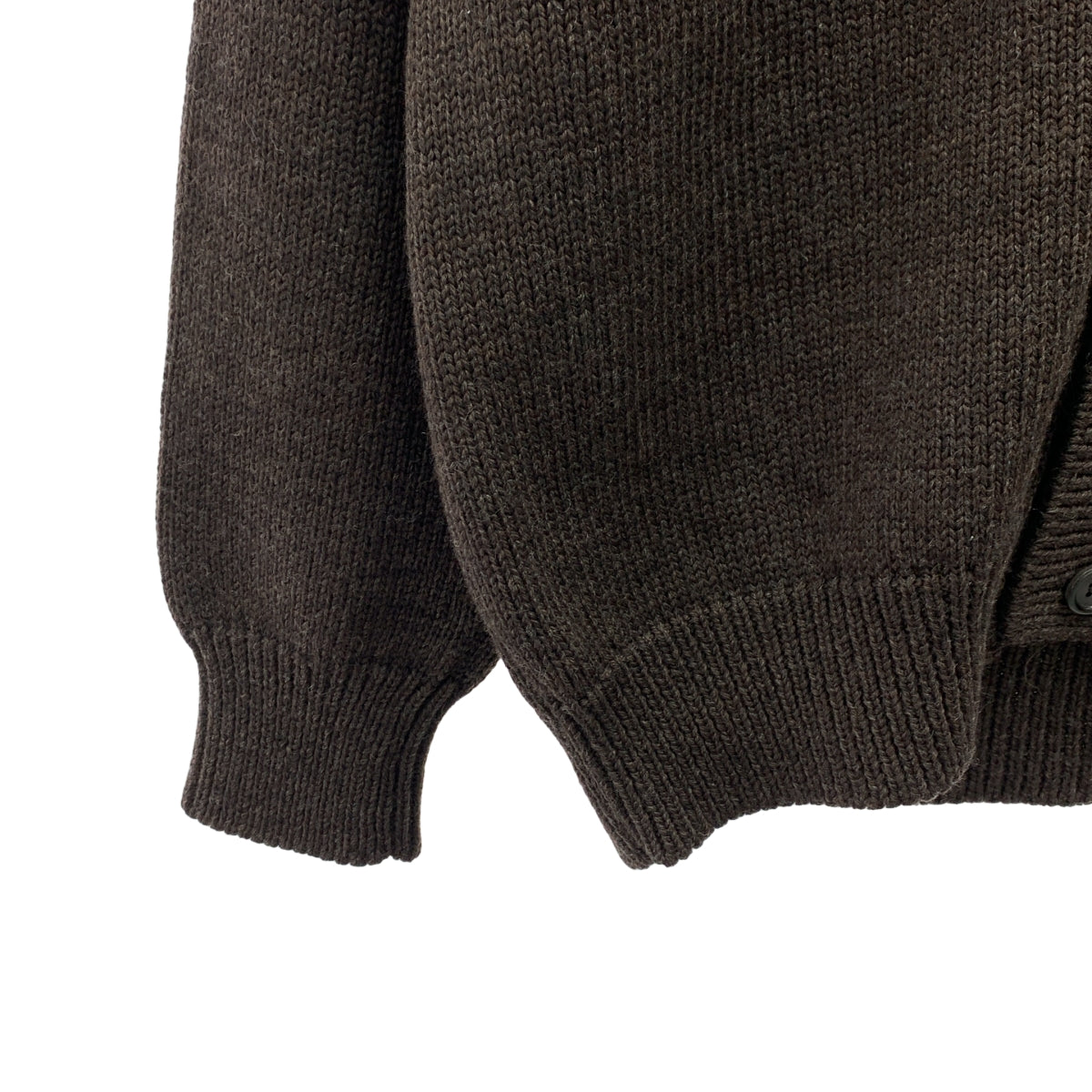 MARGARET HOWELL / マーガレットハウエル | ウール Vネック ニットカーディガン | M | メンズ