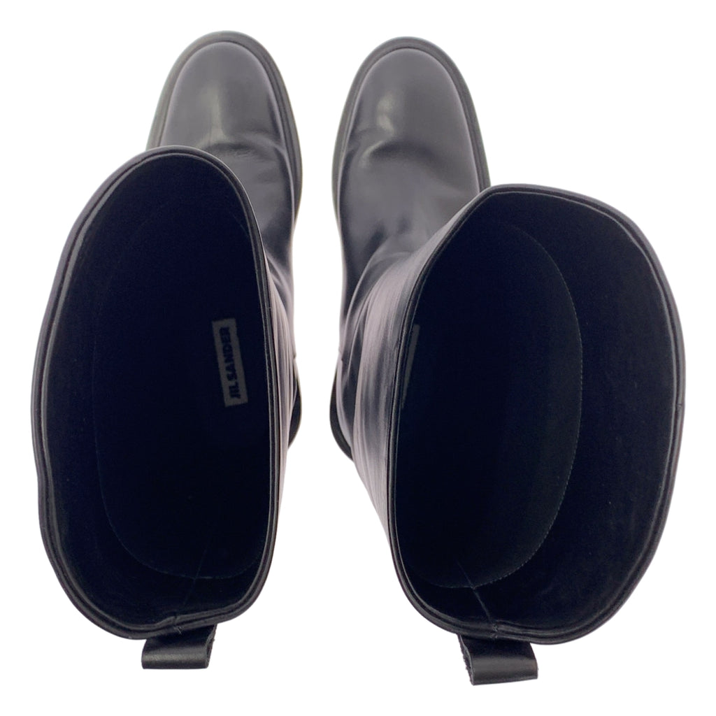 JIL SANDER / ジルサンダー | レザー ロングブーツ | 37 | レディース