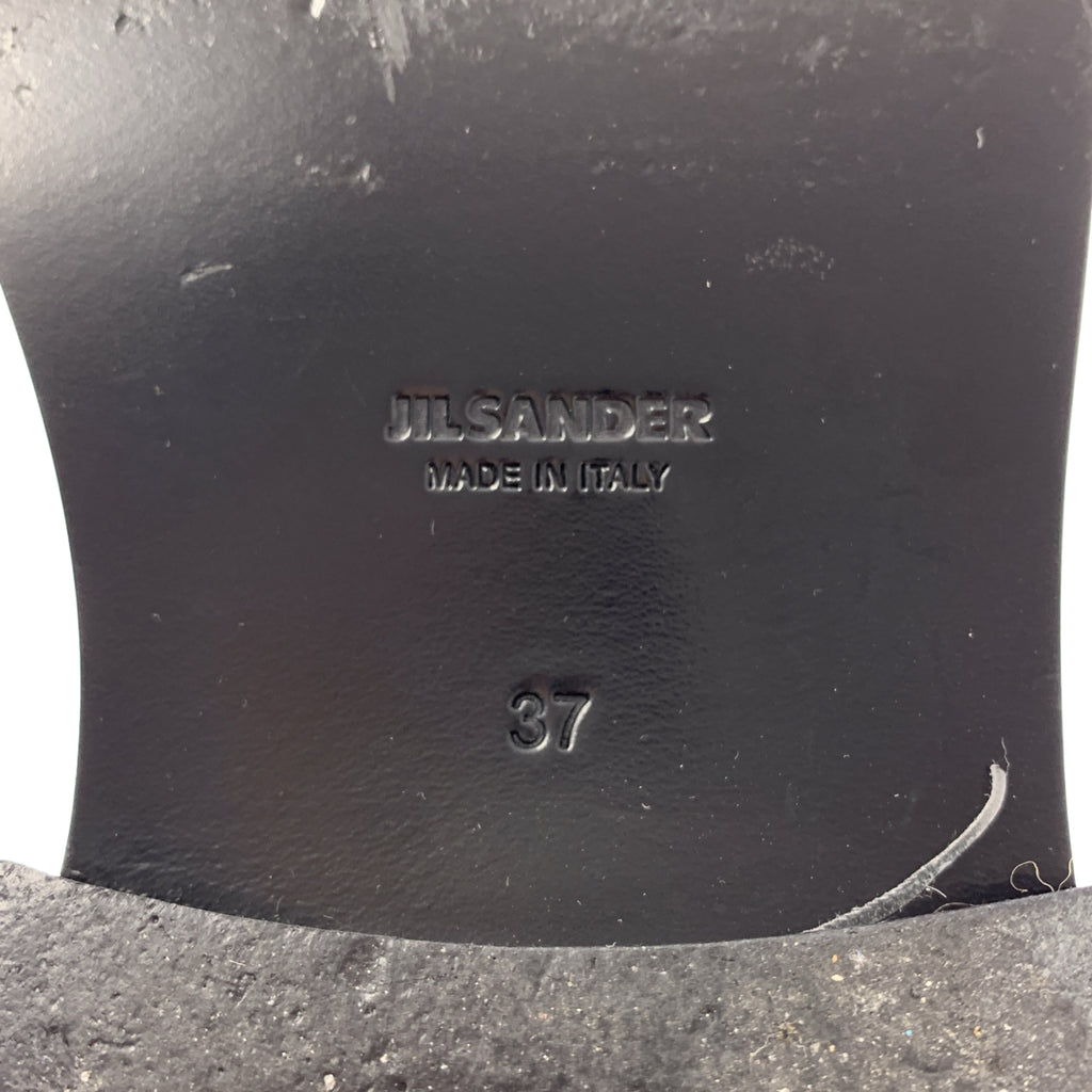 JIL SANDER / ジルサンダー | レザー ロングブーツ | 37 | レディース