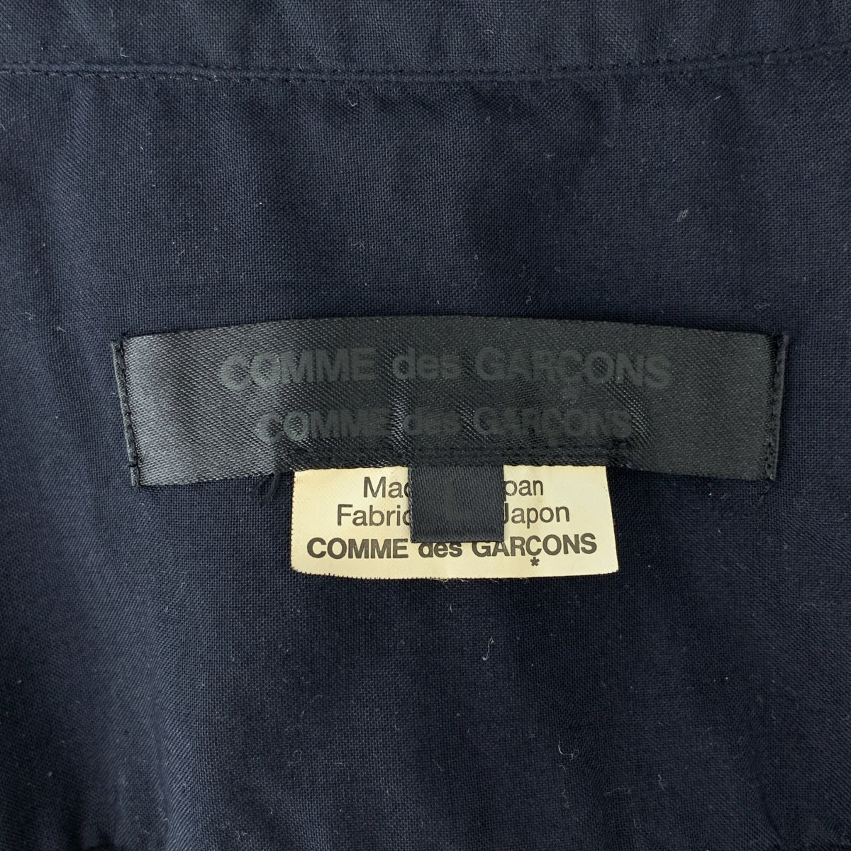COMME des GARCONS COMME des GARCONS / コムコム | ポリエステル 製品加工 シャツ ブラウス | L | レディース
