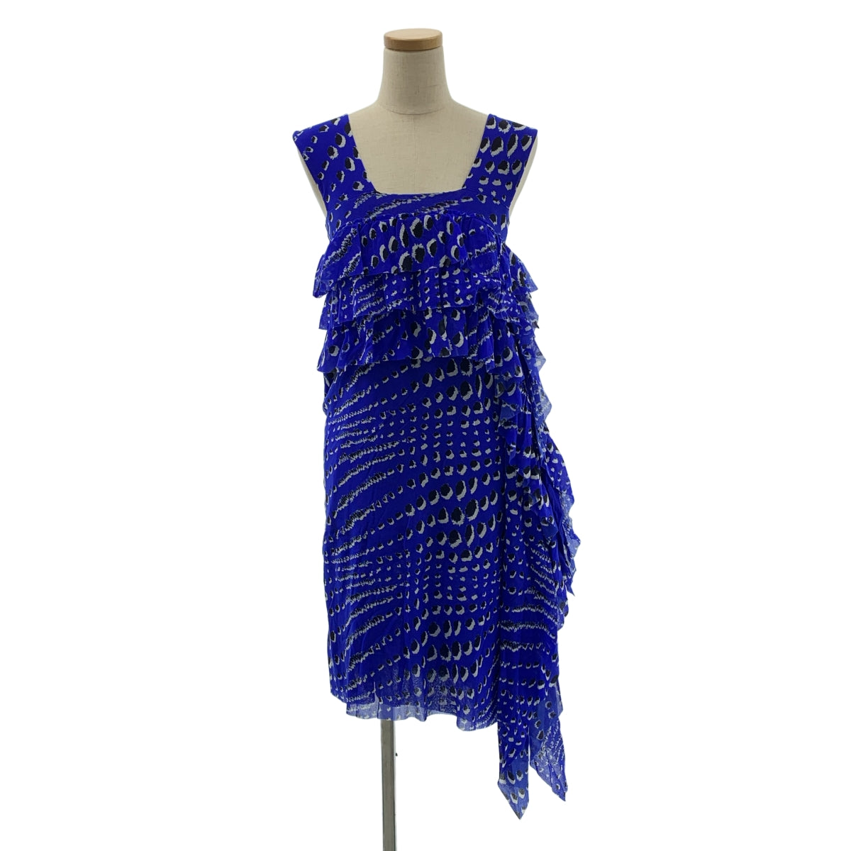 JeanPaulGAULTIER / ジャンポールゴルチェ | SOLEIL / パワーネット プリント レイヤード ワンピース | M | レディース