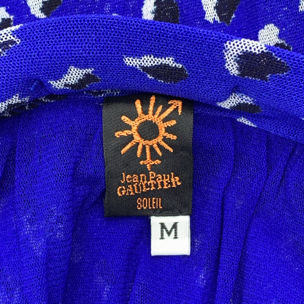 JeanPaulGAULTIER / ジャンポールゴルチェ | SOLEIL / パワーネット プリント レイヤード ワンピース | M | レディース