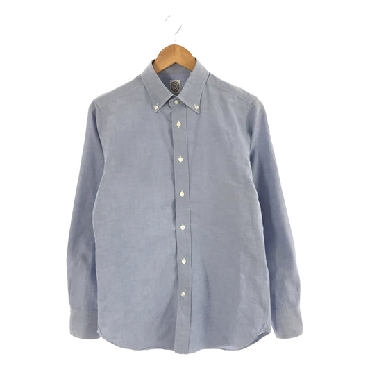 [Good Condition] BOLZONELLA | Oxford BD Shirt | 15.5/39 | Saxe Blue | Men's