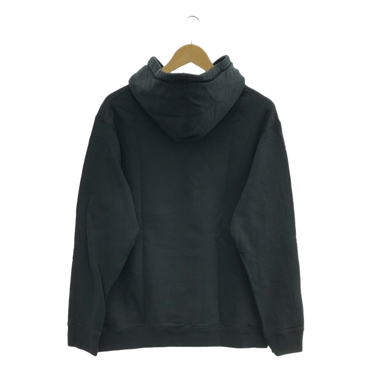 【美品】  AWAKE NY / アウェイクニューヨーク | METALLIC FOIL LOGO HOODIE メタリックロゴ スウェットパーカー | M | ブラック | メンズ