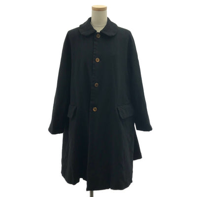 COMME des GARCONS | 2013 秋冬 | 聚酯縮水圓領單排扣大衣 | XS 碼 |
