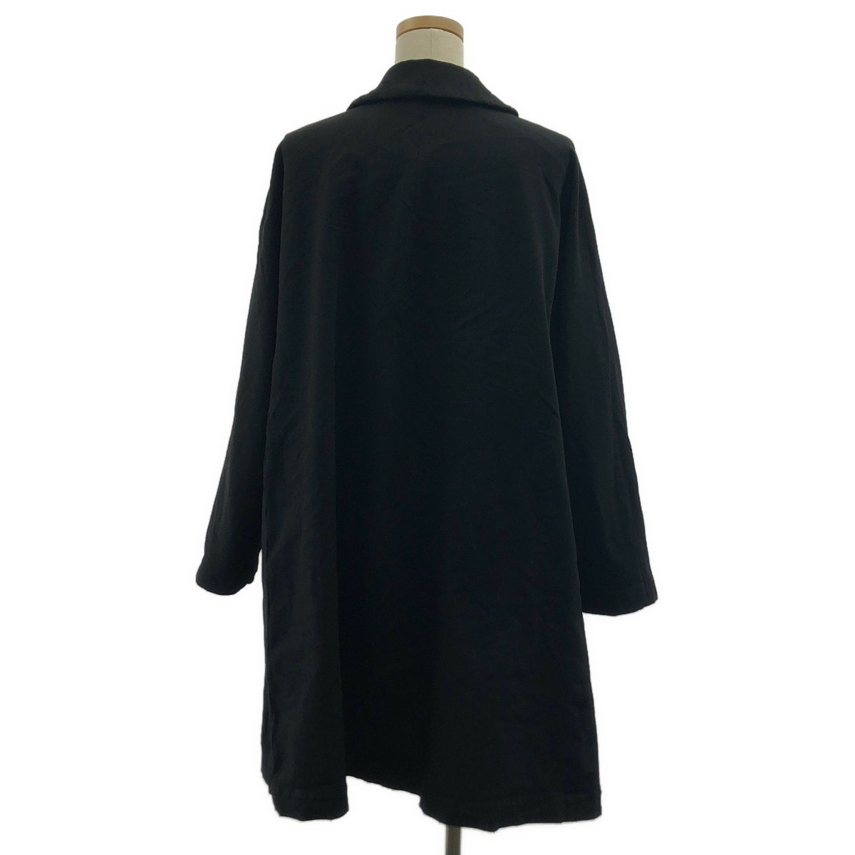 COMME des GARCONS | 2013 秋冬 | 聚酯縮水圓領單排扣大衣 | XS 碼 |