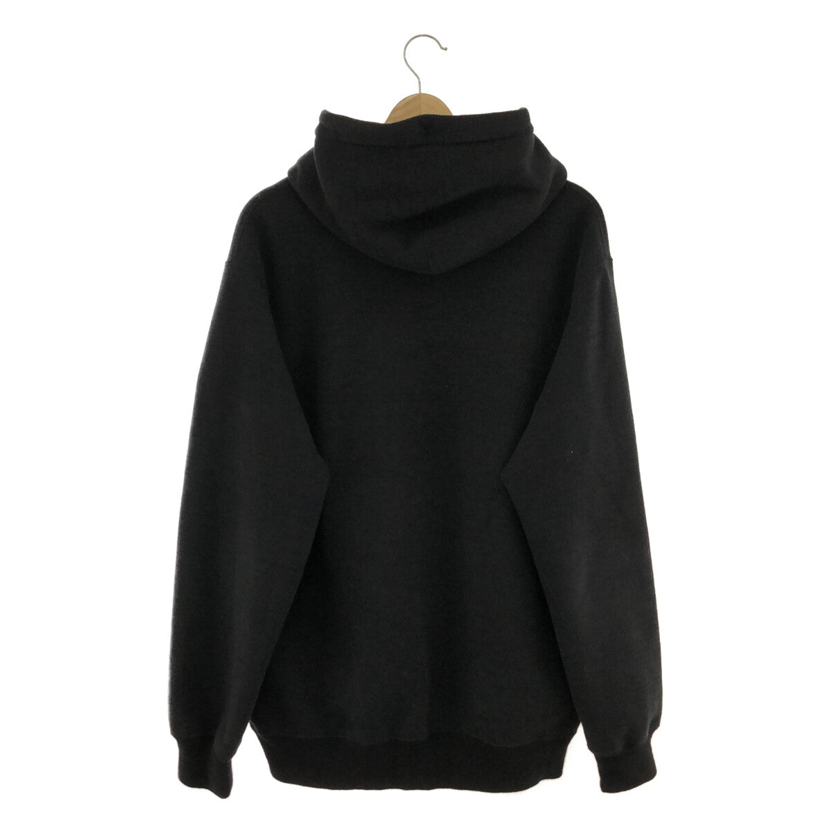 【美品】  COMME des GARCONS HOMME / コムデギャルソンオム | 2021AW | ジップアップフリースパーカー | L | ブラック | メンズ