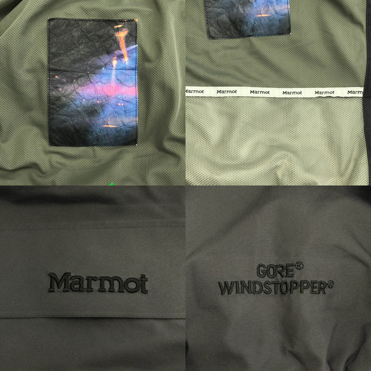 Vainl Archive / ヴァイナルアーカイブ | MARMOT / マーモット ロゴ フルジップ ジャケット フーディ | S | メンズ