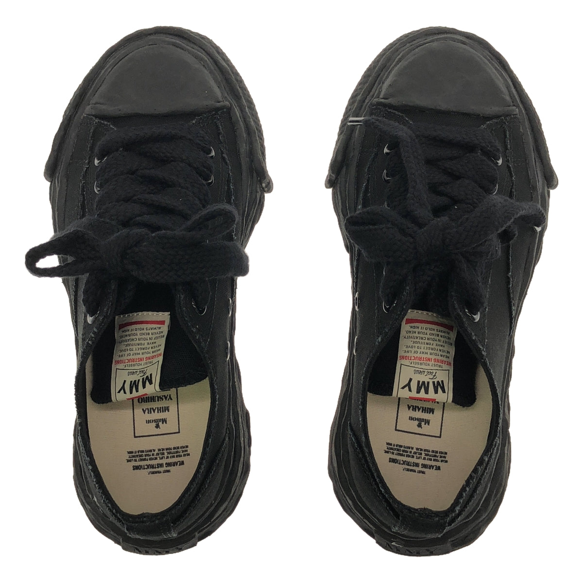 [New] Maison MIHARA YASUHIRO | PETERSON23 OG Sole Canvas Low-top Sneaker | 40 | Black | Men's