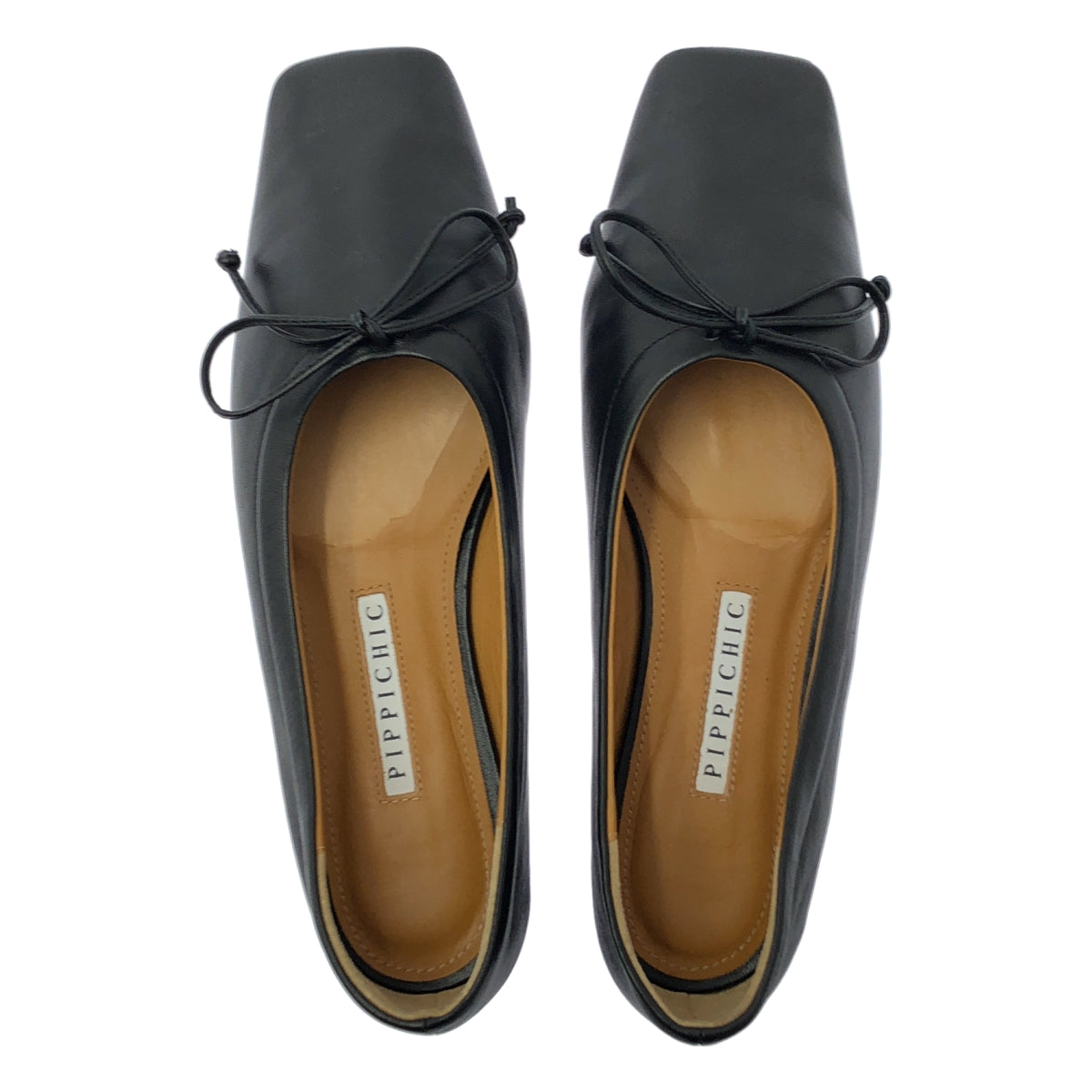 PIPPICHIC / 피피식 | 스퀘어 투 발레 슈즈 | 36 1/2 |