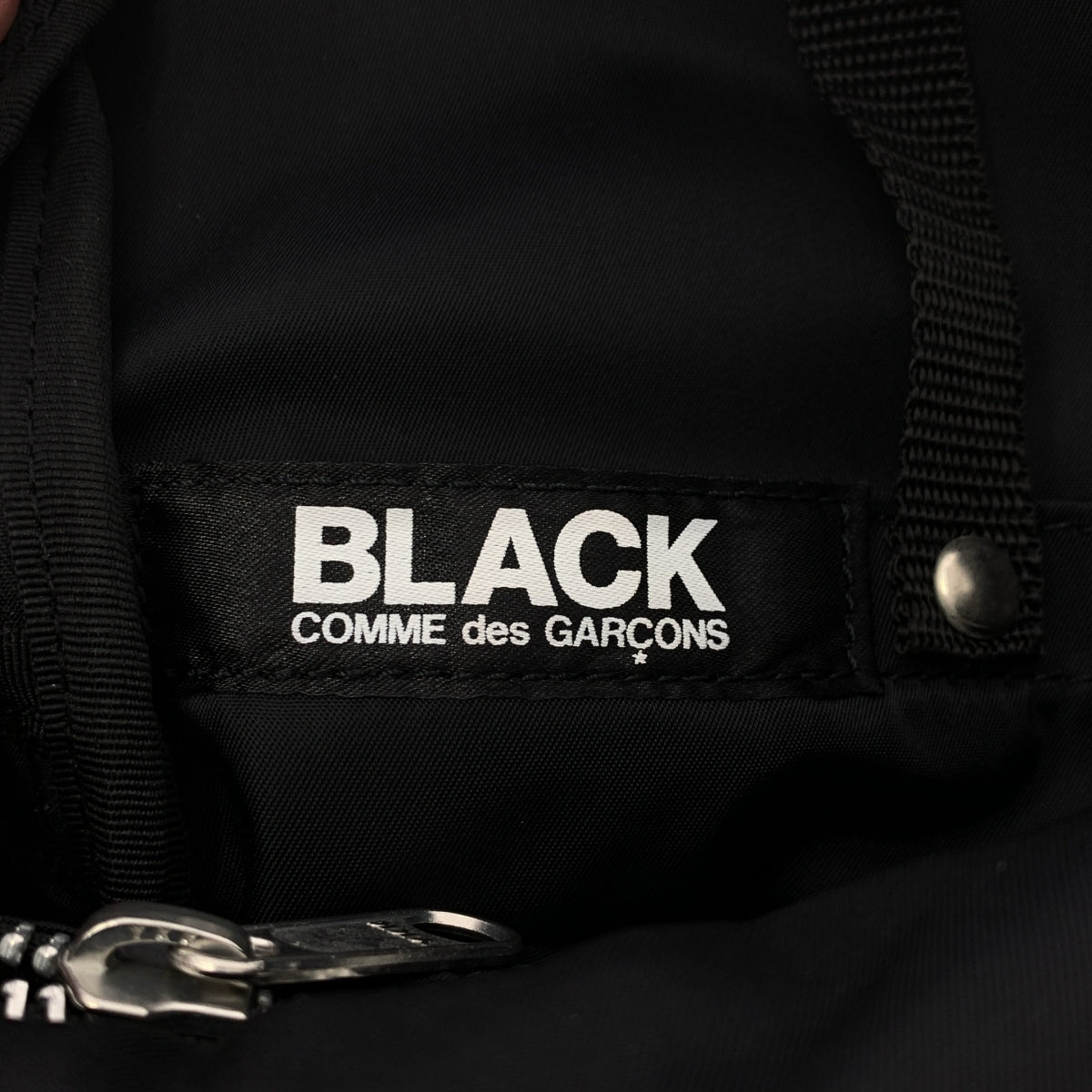 黑色 COMME des GARÇONS |尼龍肩包/手拿包 |