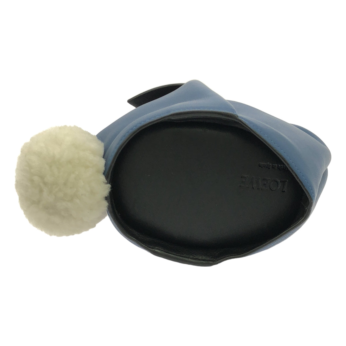 【美品】  LOEWE / ロエベ | バニーバッグ レザーショルダーバッグ | ブルー | レディース