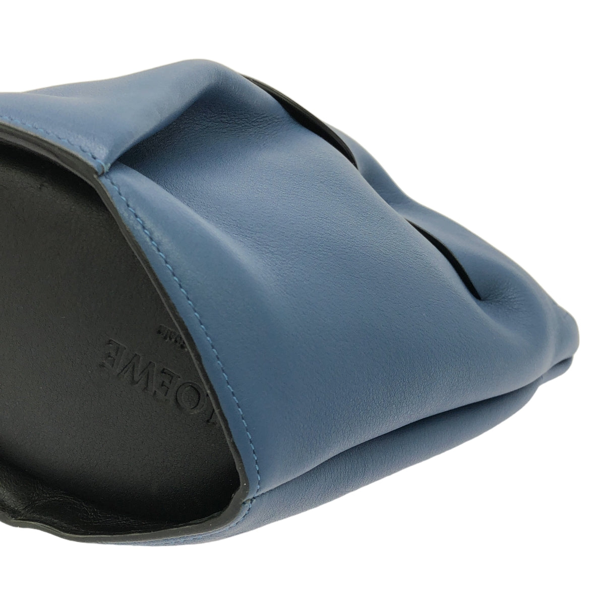 【美品】  LOEWE / ロエベ | バニーバッグ レザーショルダーバッグ | ブルー | レディース