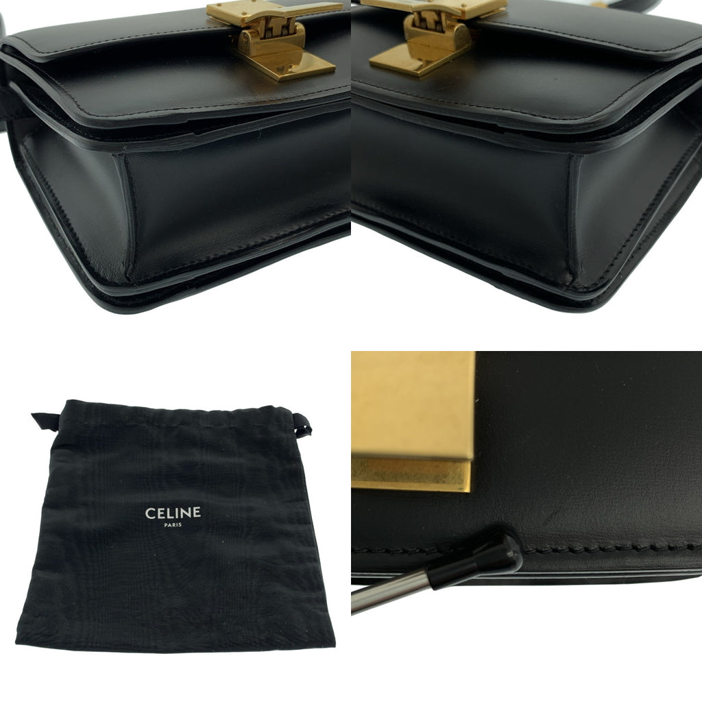 CELINE | 皮革大水桶包，搭配長肩帶 |