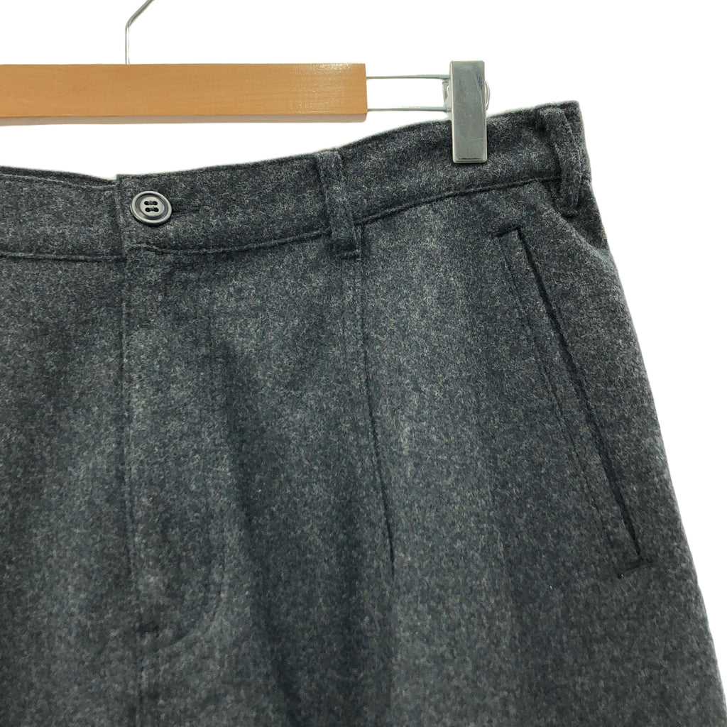 COMME des GARCONS HOMME PLUS | 2012秋冬 |羊毛縮水羚羊短褲 |中號 |深灰色|男士