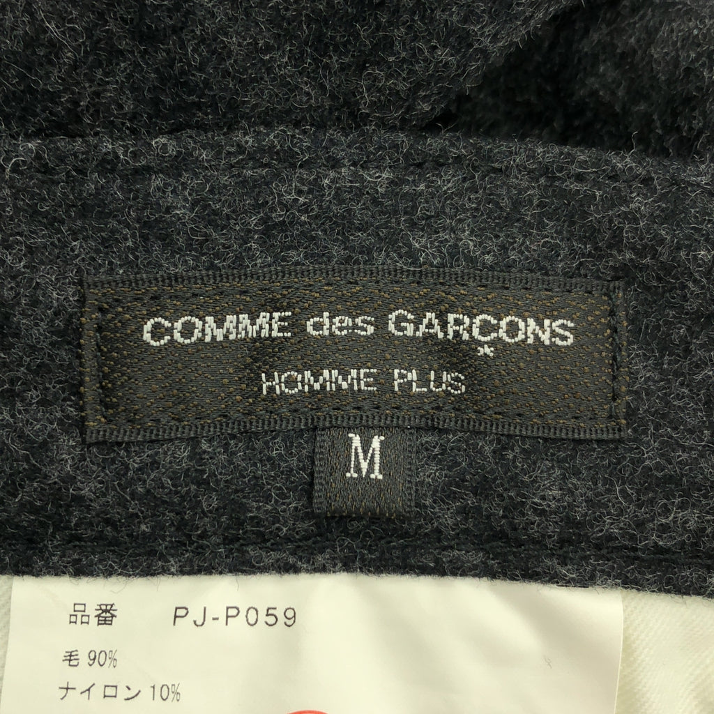 COMME des GARCONS HOMME PLUS | 2012秋冬 |羊毛縮水羚羊短褲 |中號 |深灰色|男士