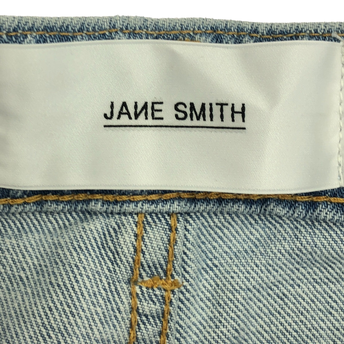 [狀況良好] JANE SMITH / Jane Smith | 2023SS | × IENA Iena 特別訂購牛仔布 CURVE VTG WASH | 24 |靛藍 |女性的