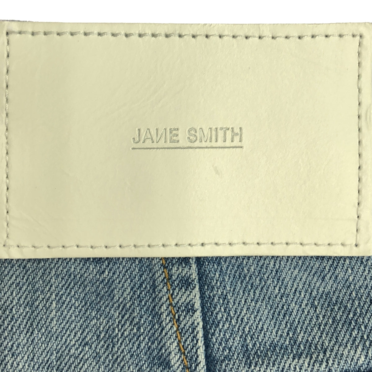 [狀況良好] JANE SMITH / Jane Smith | 2023SS | × IENA Iena 特別訂購牛仔布 CURVE VTG WASH | 24 |靛藍 |女性的