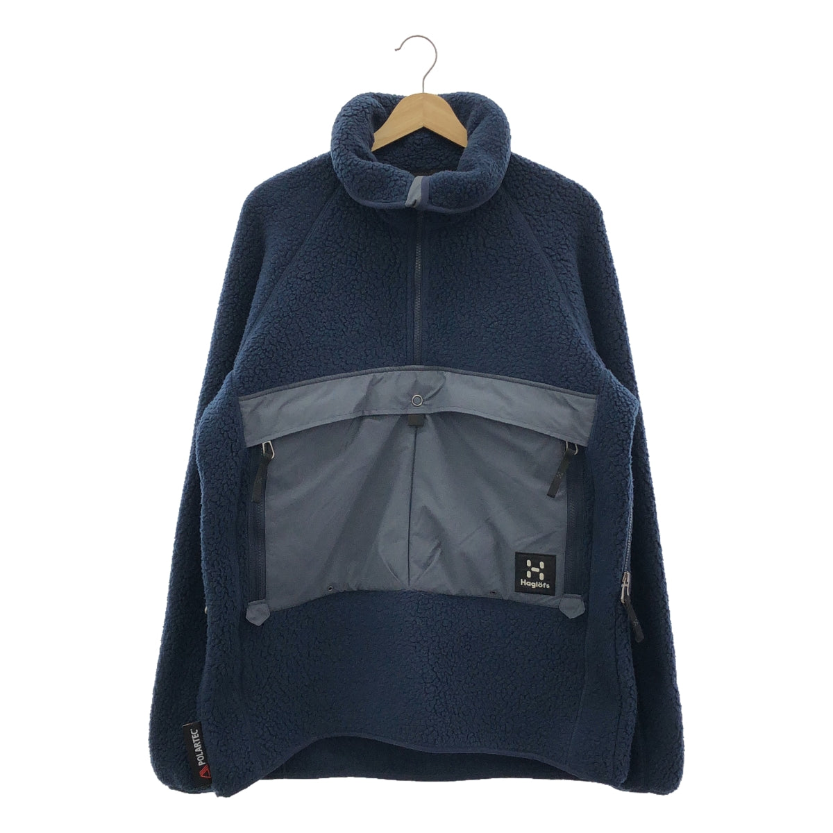 NIGEL CABOURN / ナイジェルケーボン | × HAGLOFS ホグロフス / マウンテンフリース プルオーバー | L | ネイビー | メンズ