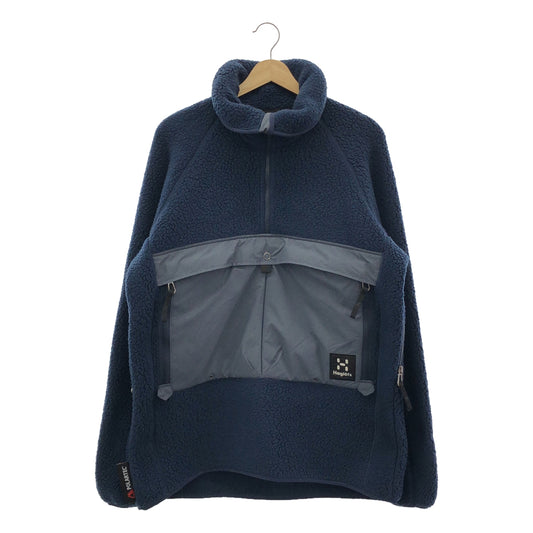 NIGEL CABOURN / Nigel Cabourn | × HAGLOFS / Mountain fleece pullover | L | Navy | Men's