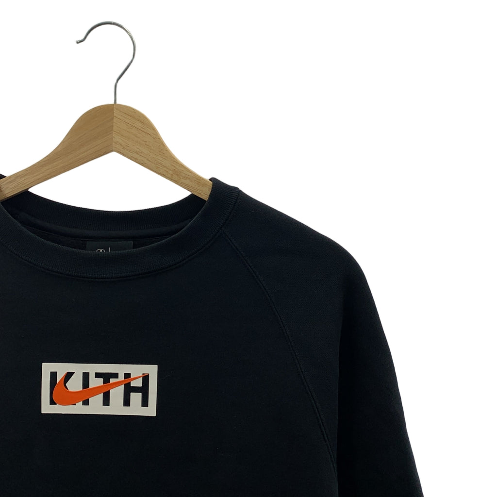 KITH / キス | 2020AW | NIKE For New York Knicks Fleece Crewneck ナイキ ニューヨークニックス クルーネック スウェット | S | ブラック | メンズ