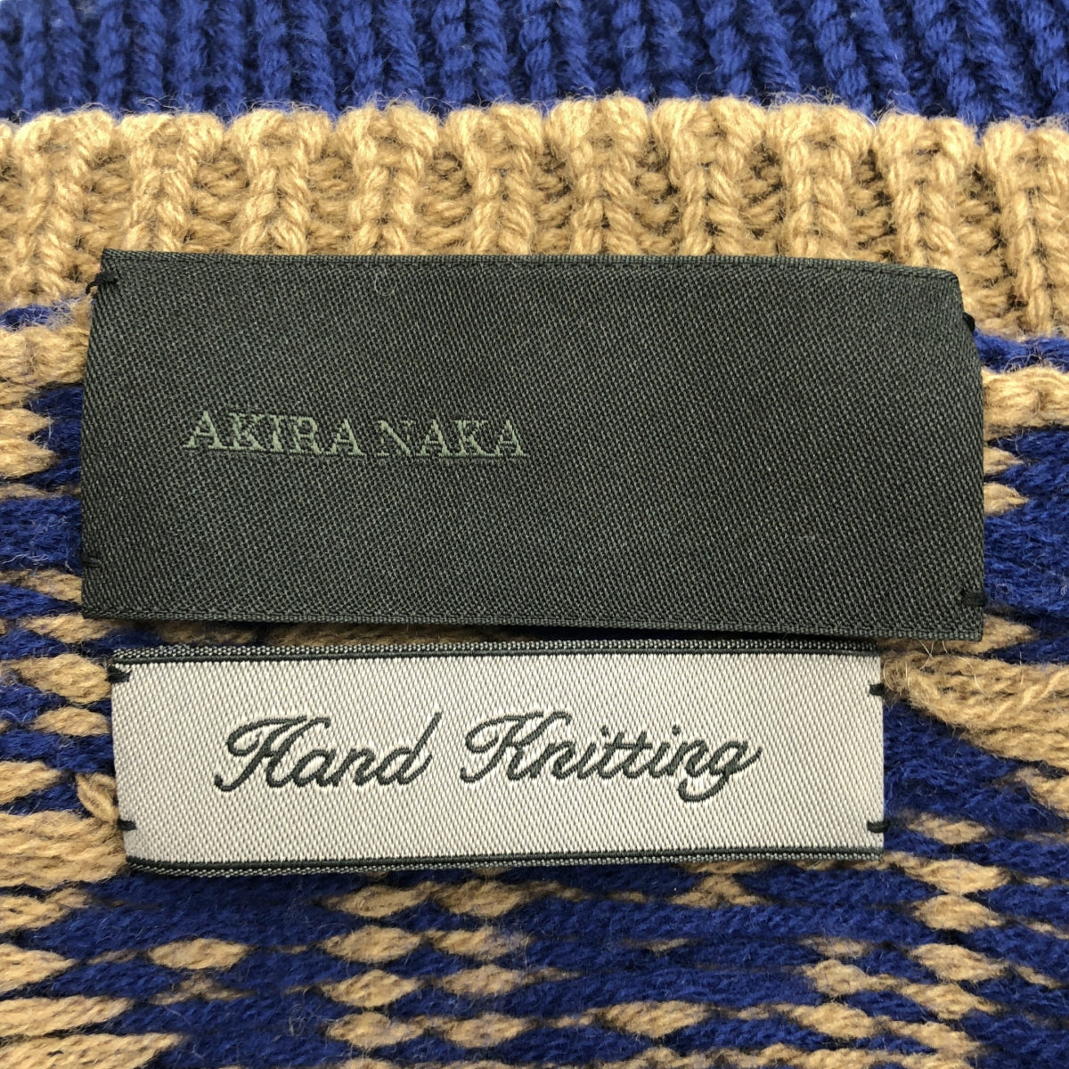 AKIRANAKA | 羊毛混紡手工針織衫 | 尺寸 36 | 女款