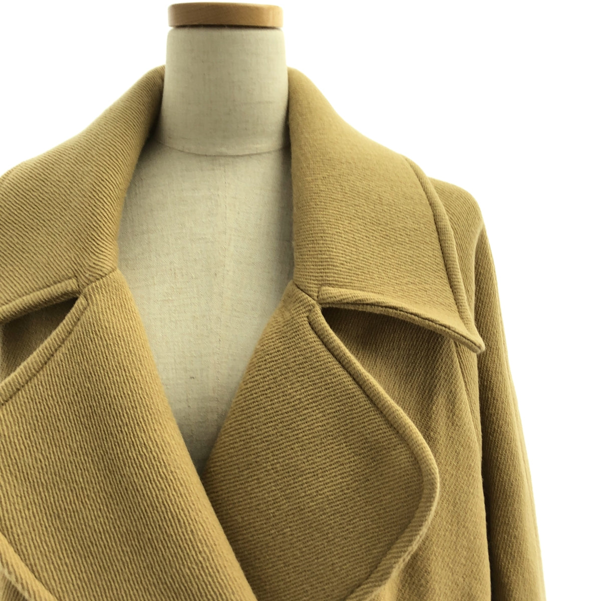 CABaN / 캐빈 | × Sea NEW YORK 울 벨티드 오버 트렌치 코트 / 총 안감 | S | 카멜 | 여성