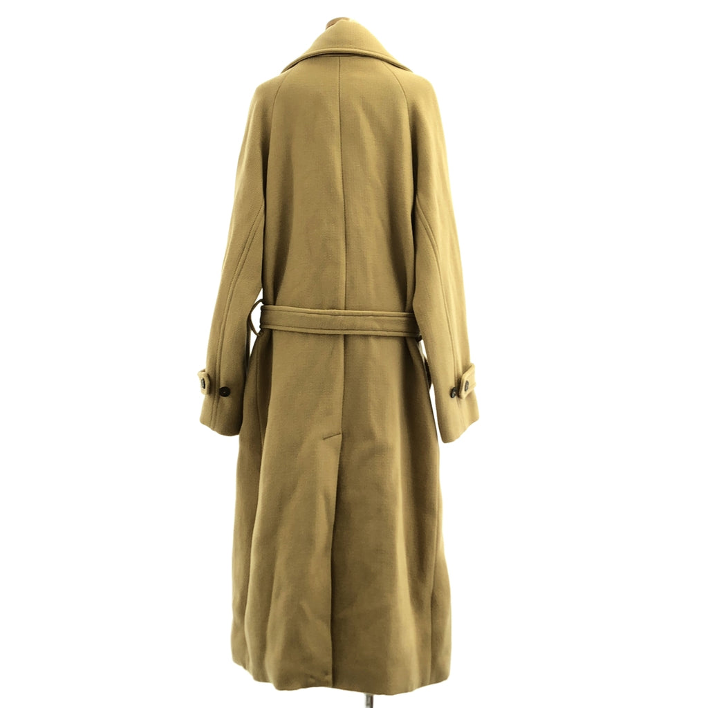 CABaN / 캐빈 | × Sea NEW YORK 울 벨티드 오버 트렌치 코트 / 총 안감 | S | 카멜 | 여성