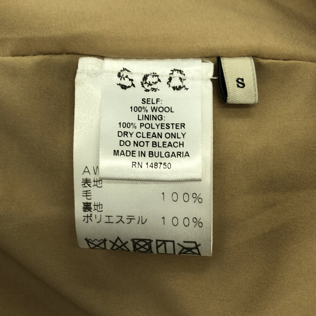 CABaN / 캐빈 | × Sea NEW YORK 울 벨티드 오버 트렌치 코트 / 총 안감 | S | 카멜 | 여성