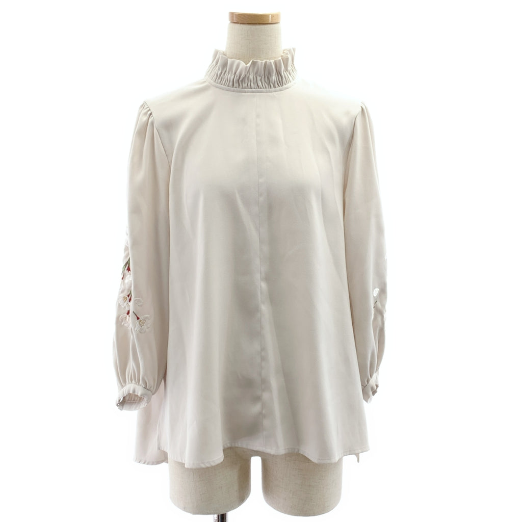 iCONOLOGY / 이코노로지 | 벚꽃 꽃을 입는 블라우스 셔츠 | F | 여성